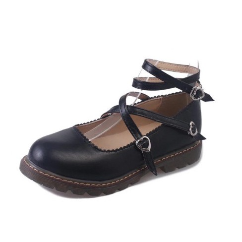 ] (ORDER) Giày Lolita Khuy Tim | BigBuy360 - bigbuy360.vn