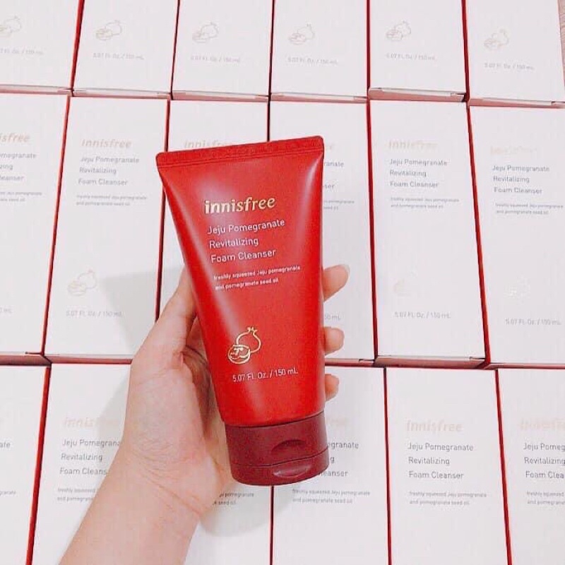SỮA RỬA MẶT INNISFREE LỰU ĐỎ 150ML