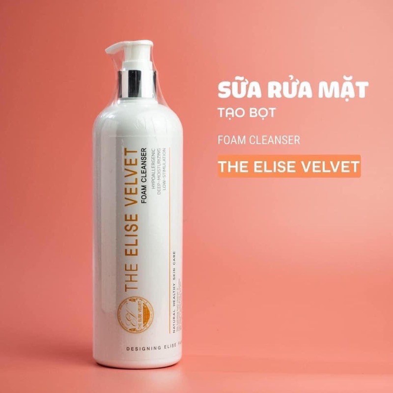 Sữa rửa mặt tạo bọt Lindsay 500ml
