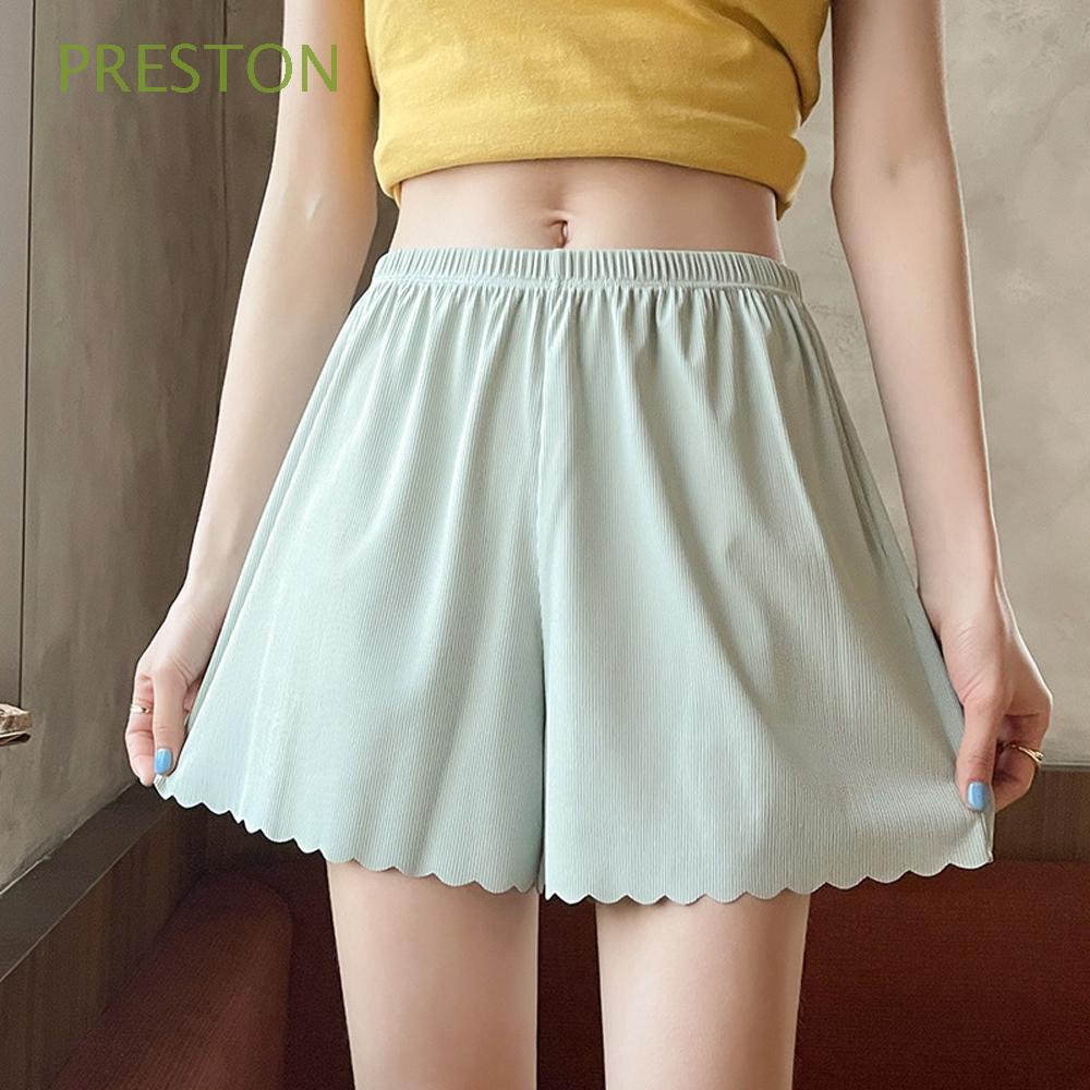 Quần Short An Toàn Mặc Trong Váy Chất Satin Dáng Rộng Nhẹ Chống Lộ Hàng Mới Cho Nữ
