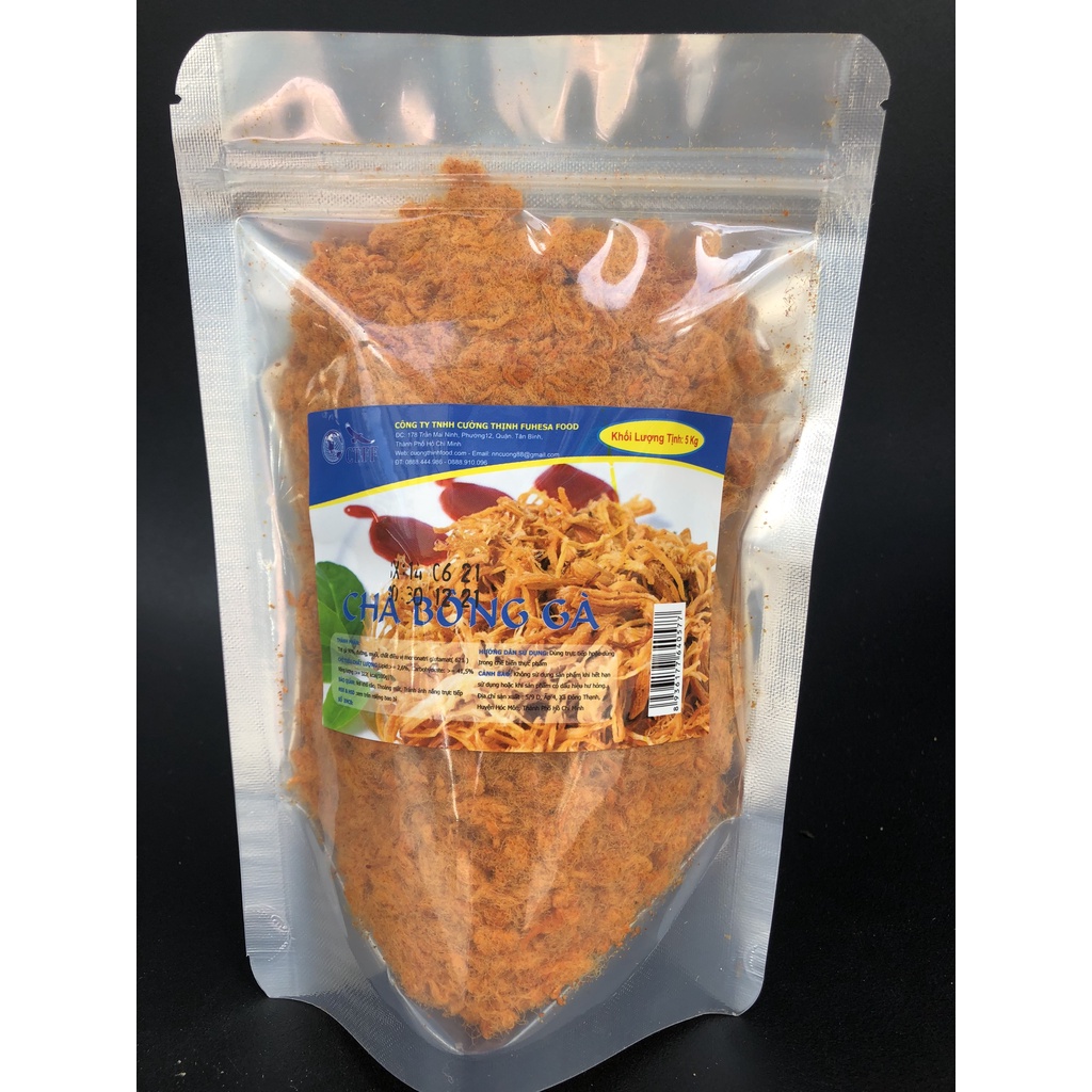 Chà Bông Gà Cay Đài Loan Vị ÍT CAY Làm Bánh Bông Lan Màu Đỏ CAM  - Giấy ATVSTP - Đóng gói 100gr 200gr 500gr.