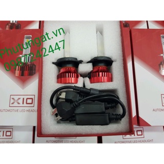 Đèn LED X10 chân H4 - 45W siêu sáng ( 1 bóng)