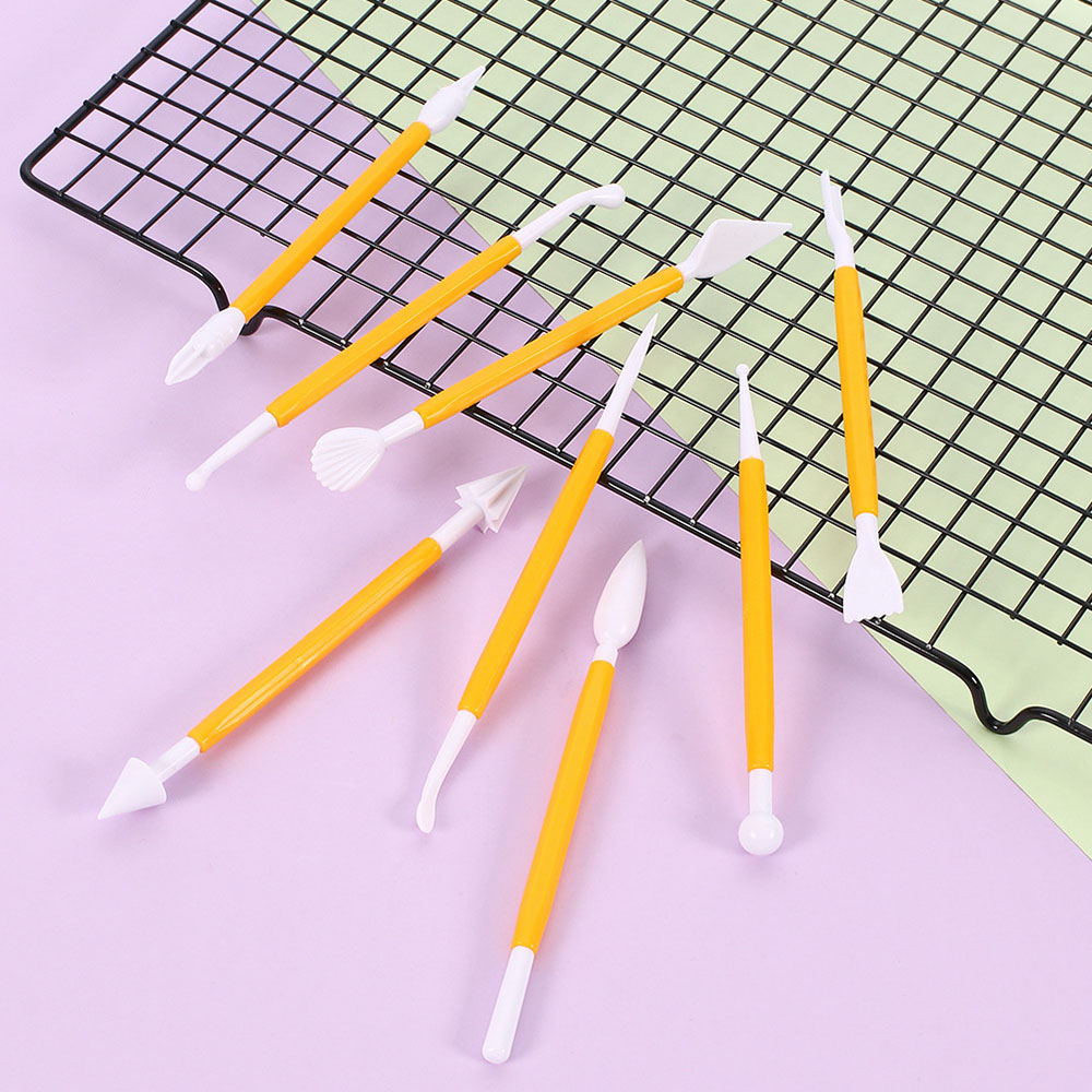 Set 8 dụng cụ trang trí bánh fondant