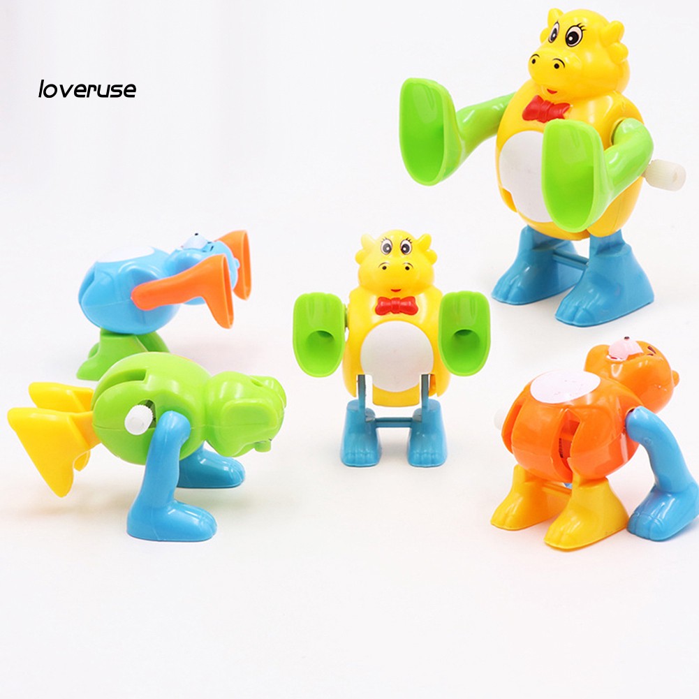Đồ chơi vặn dây cót hình thú nhồi bông độc đáo