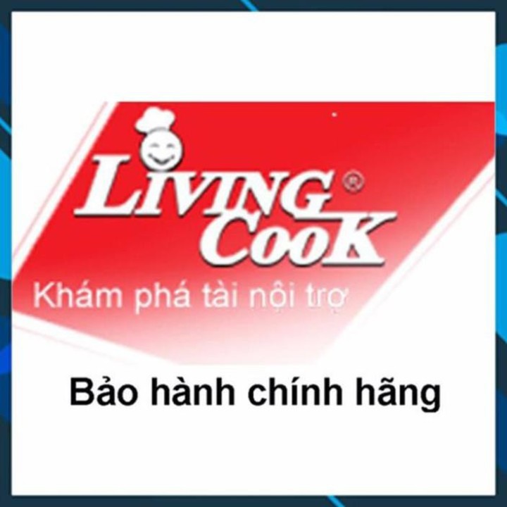 Quạt tích điện LivingCook LC tích hợp đèn tiết kiệm điện