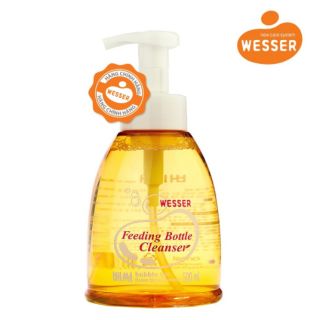 Nước rửa bình sữa Wesser dạng chai Hàn Quốc 500ml