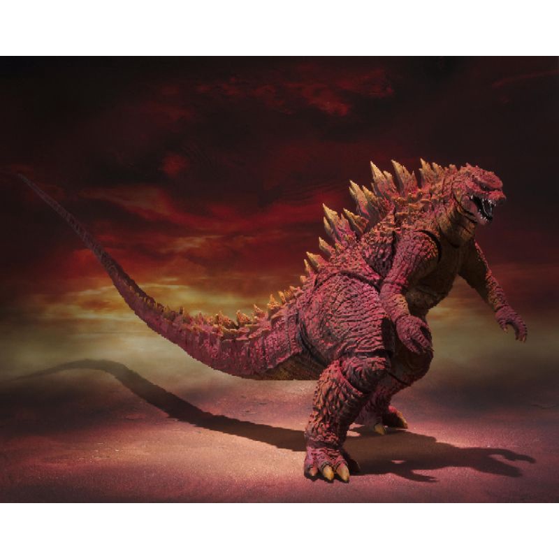 Mô hình quái vật godzilla burning 2014. SHM Bandai.