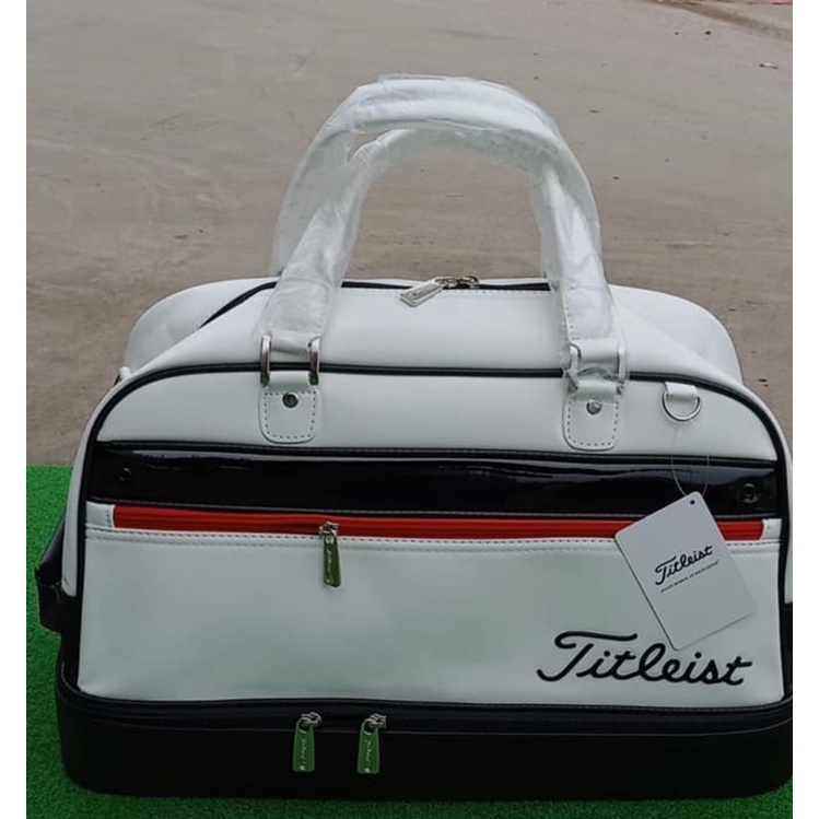 Túi xách golf nam - Túi golf Titleis 2022 - chất da pu cao cấp có ngăn để giày riêng