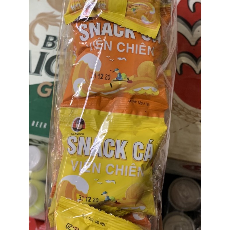 snack cá viên chiên bịch 60 gói