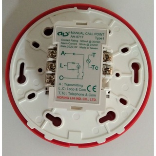 [HCM]Nút nhấn khẩn báo cháy Horing AH-9717