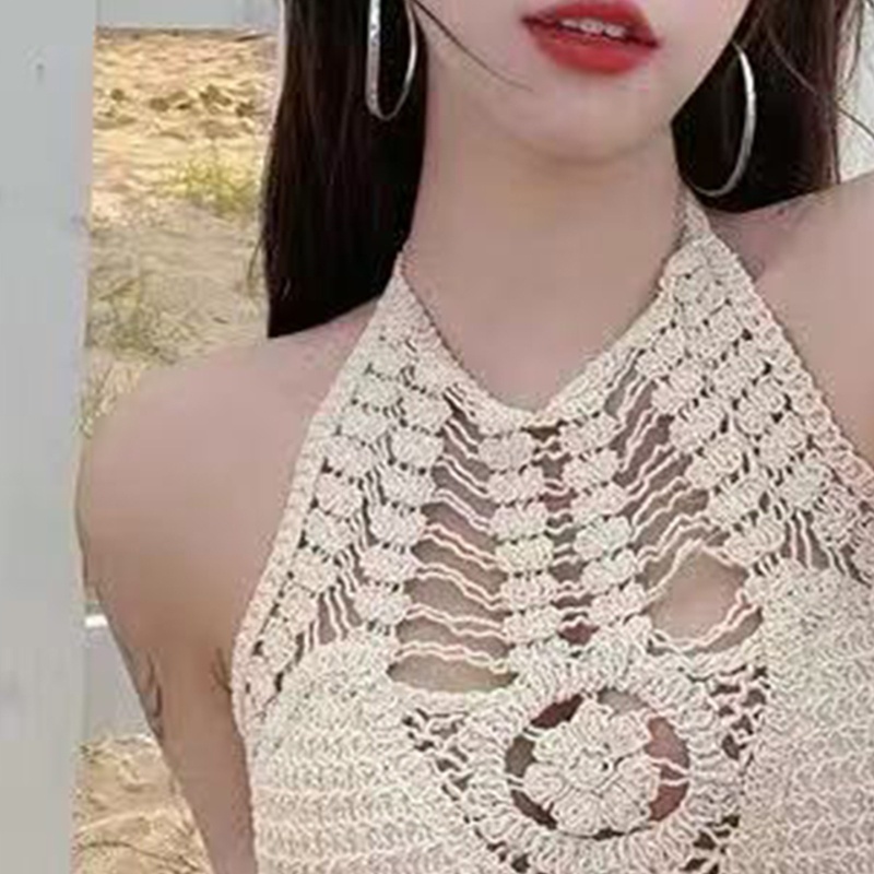 Brroa Áo Bra Dệt Kim Phối Tua Rua Phong Cách Boho Quyến Rũ Cho Nữ