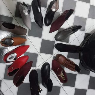 Giày boot cao cấp tiền triệu siêu thị sales lớn