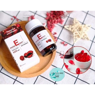 Vitamin e đỏ zentiva 400mg hộp 30 viên chính hãng của nga