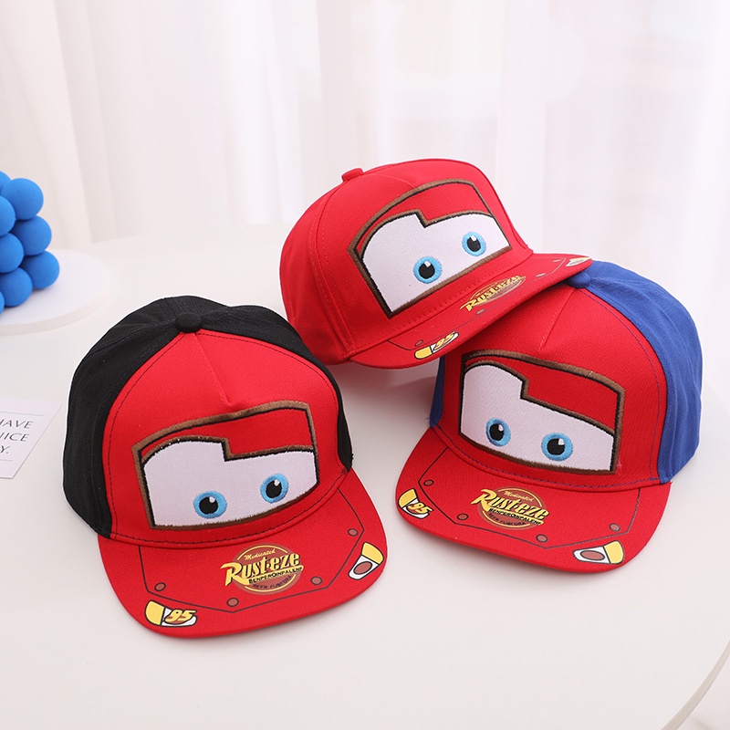 Nón Bóng Chày In Họa Tiết Hoạt Hình Lightning McQueen Thời Trang Mùa Xuân Dành Cho Trẻ 2022