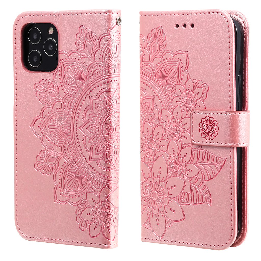 Bao da PU dạng nắp lật có ngăn đựng thẻ cao cấp cho Iphone 12 11 Pro Max X Xs Max Xr Se 2020 8 7 Plus