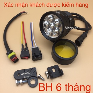Đèn trợ sáng l6x cree đủ phụ kiện