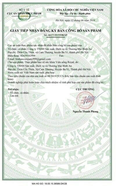 [ Freeship Toàn Quốc] Viên uống trắng da mờ nám Royal Linh spa- hàng chuẩn cty Bình An | BigBuy360 - bigbuy360.vn