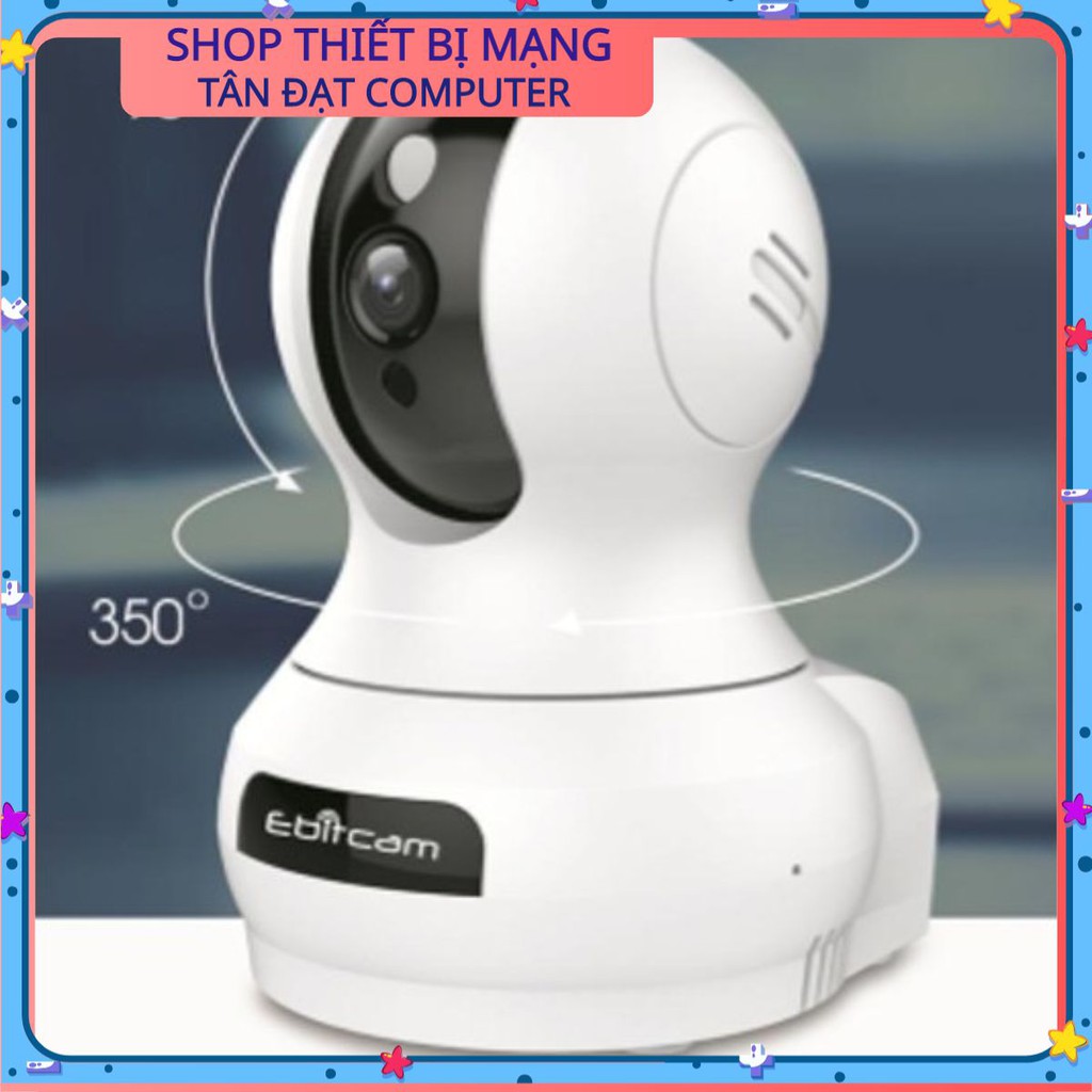 Camera IP Wifi Ebitcam E3 - X 2.0MP - Tùy Chọn Thẻ Nhớ Tặng Kèm