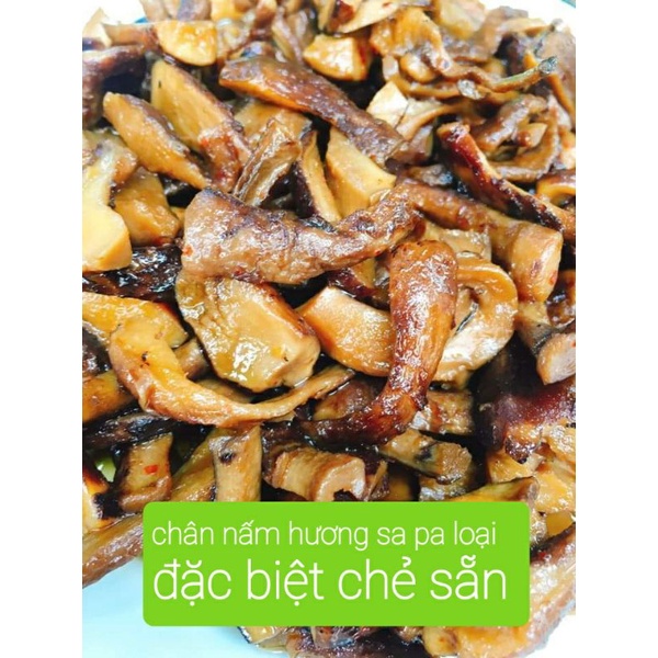 500g Chân nấm hương  khô loại đặc biệt đã chẻ sẵn