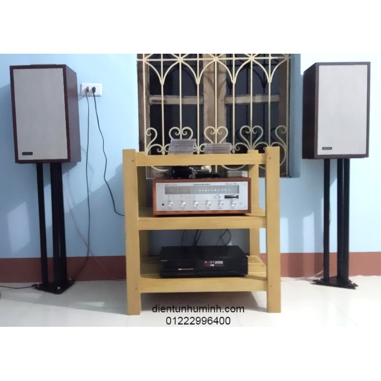 Chân để loa bằng sắt Màu Đen 7 Tấc