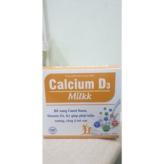 Calcium d3 milk- bổ xung canxi nano