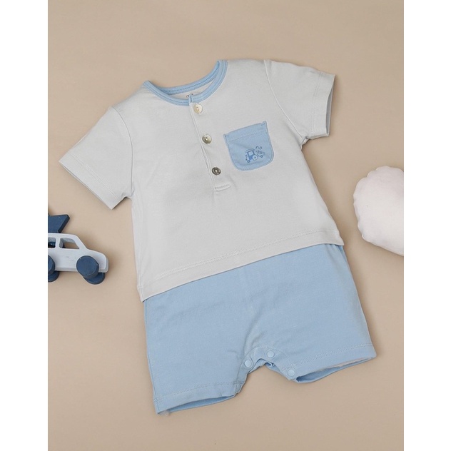 Bộ body cộc Nous cho bé nhiều màu size 3-6m/6-9m/9-12m