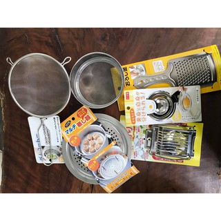Bộ dụng cụ chế biến đồ ăn dặm cho bé bằng inox