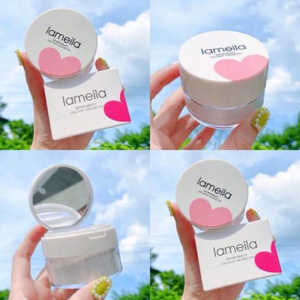 Phấn Phủ Dạng Bột Kiềm Dầu Lameila Trái Tim màu hồng | BigBuy360 - bigbuy360.vn