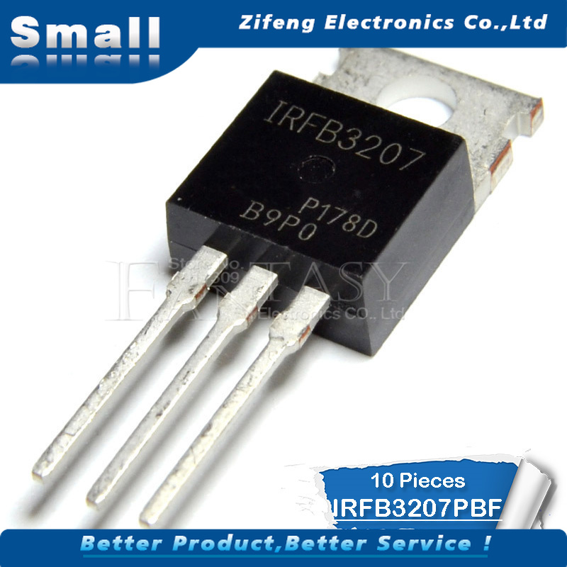 Bộ 10 Linh Kiện Bán Dẫn Irfb3207Pbf To220 Irfb3207 3207 To-220 Irfb3207Pbf Irfb3207Z