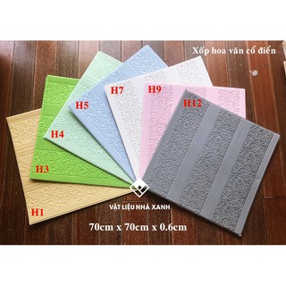 Quận 12 - Xốp Dán Tường hoa Văn Cổ Điển Mã H
