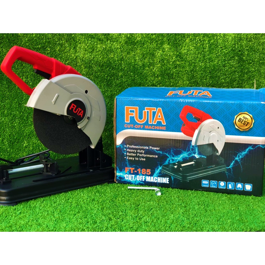 Máy cắt sắt bàn mini Futa chính hãng đĩa 185mm siêu bền tặng đĩa cắt