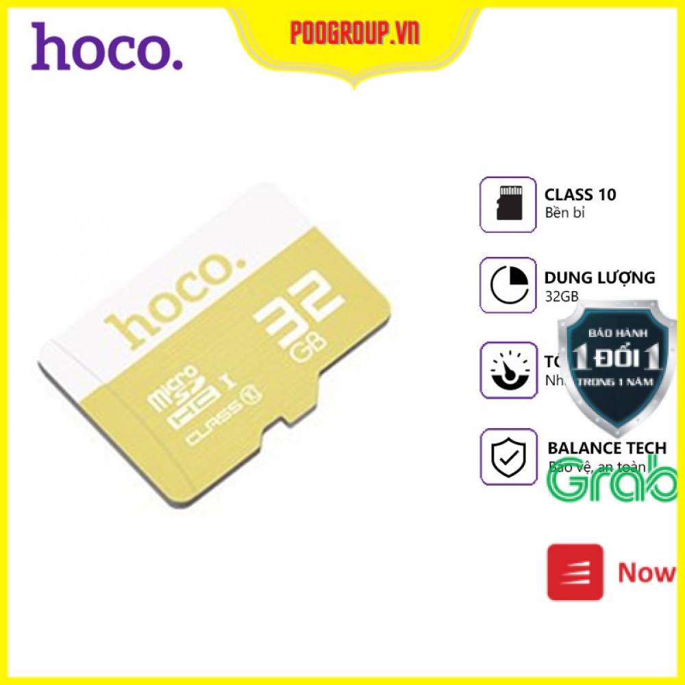 Thẻ nhớ Hoco 32Gb Class 10 tốc độ cao ( BH chính hãng)