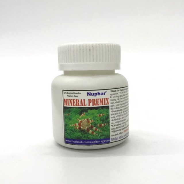 MINERAL PREMIX- Kháng cho cá và tép