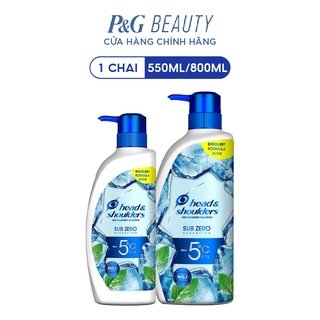 Dầu Gội HEAD AND SHOULDERS Subzero Chai 550ml
