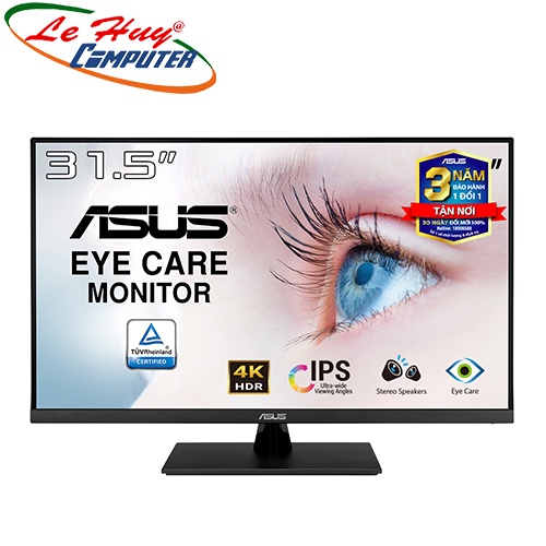 Màn hình máy tính Asus VP32UQ 31.5inch UHD IPS 4ms 60Hz Loa