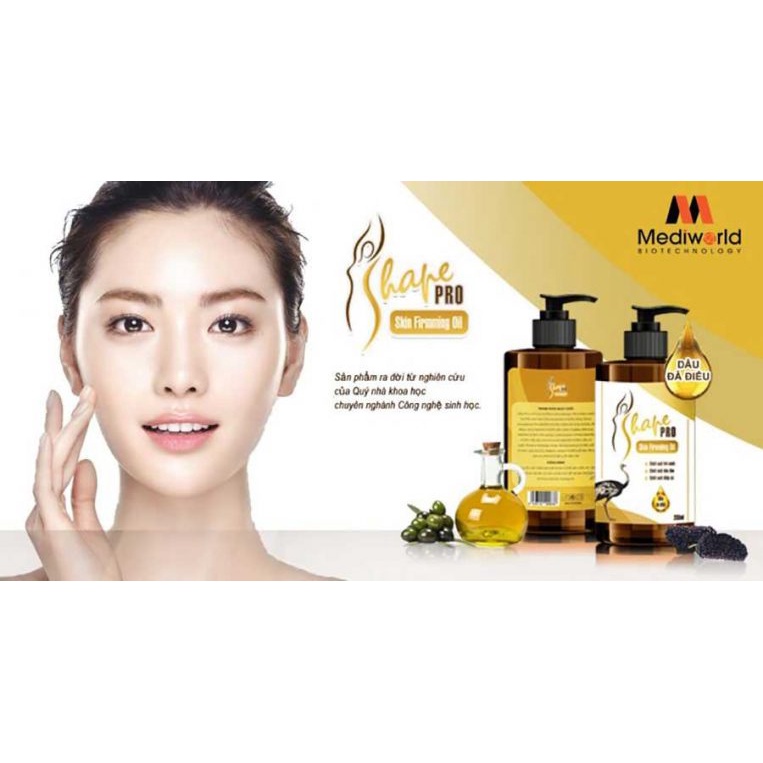 Tinh dầu massage S Shape Pro Skin Firming Oil / Mediworld