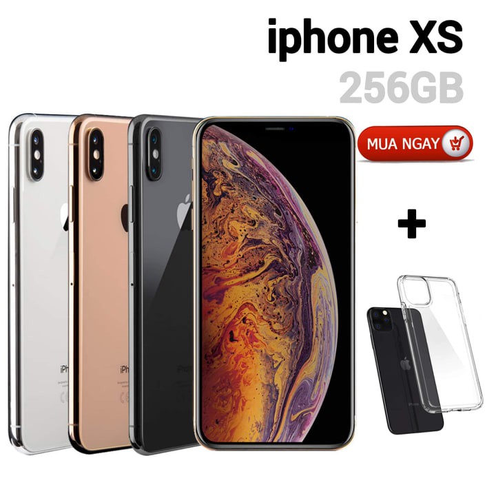 Điện thoại Apple iPhone XS 256GB+ ốp lưng bảo vệ - Hàng mới 100% chưa kích hoạt | BigBuy360 - bigbuy360.vn