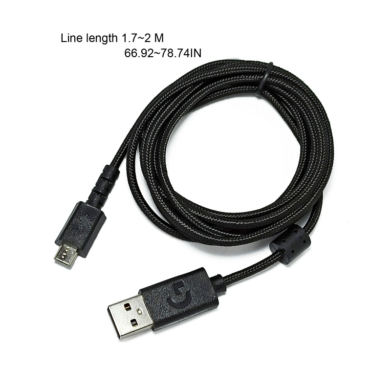 Dây Cáp Sạc USB Bằng Nylon Bện Cho Bàn Phím logitech G913 G913TK