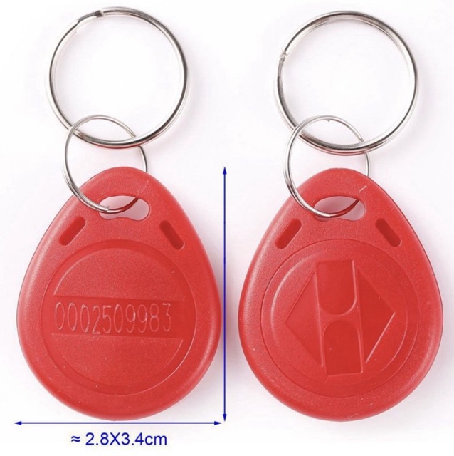 Thẻ từ móc khoá RFID Tần số 125Khz