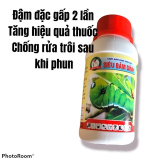Bám dính sinh học chai lớn 220ml siêu đậm đặc 10% pha 200 lít nước