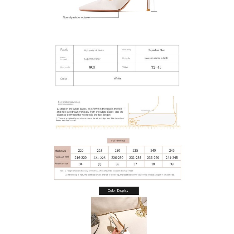 Giày Cao Gót Mũi Nhọn Đính Đá Thời Trang Sang Trọng Cho Nữ