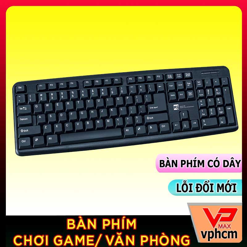 Bộ chuột &amp; bàn phím văn phòng chơi game Warship R8 cực xịn