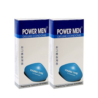 Combo 2 hộp Bao cao su PowerMen Viagra Type kéo dài quan hệ (Che tên khi Ship hàng)