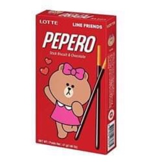 Bánh PEPERO - bánh que socola Hàn Quốc
