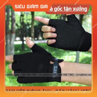 KHO SG- Găng tay 511 cụt ngón chiến thuật, đi xe máy, đi phượt, tập gym