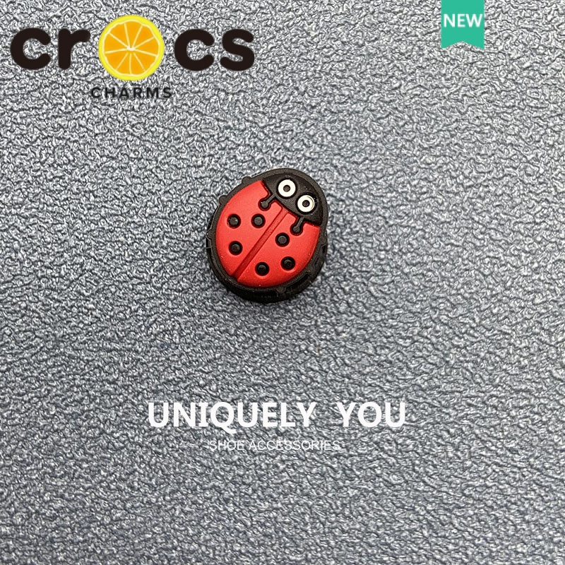 Khóa Giày Crocs Họa Tiết Bọ Cánh Cứng / Hoa Cúc / Ong Hoạt Hình DIY Thời Trang