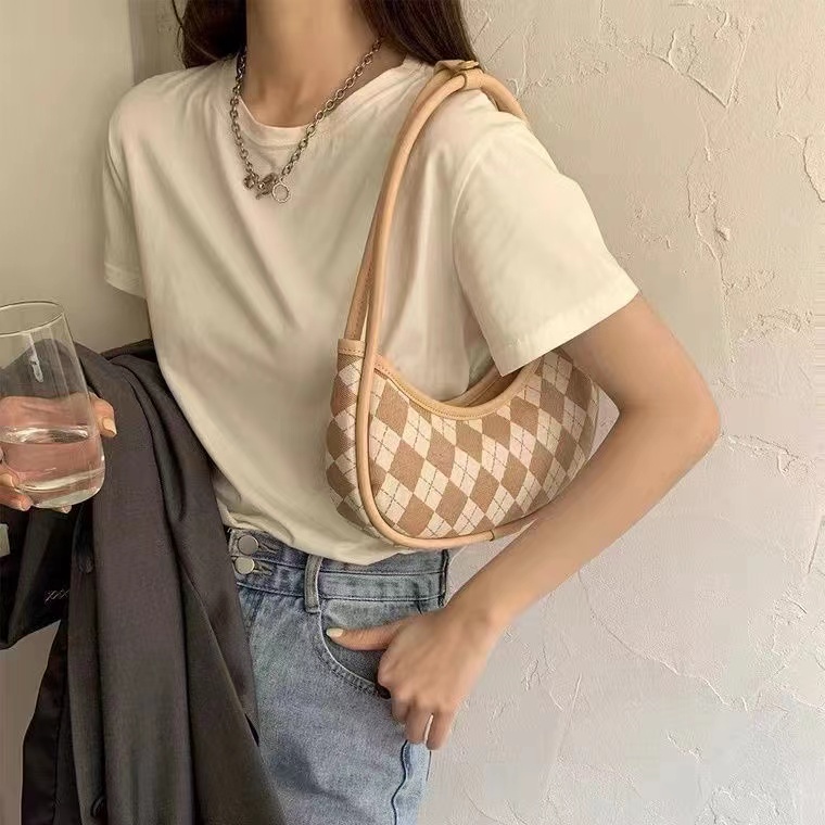 Túi Xách Đeo Vai Chất Liệu Canvas Thời Trang Mùa Hè Hàn Quốc Hàng Mới 2022 Dành Cho Nữ