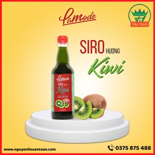 Siro Kiwi LAMODE 500ml Hương Vị Đậm Đà, Vị Ngọt Tự Nhiên