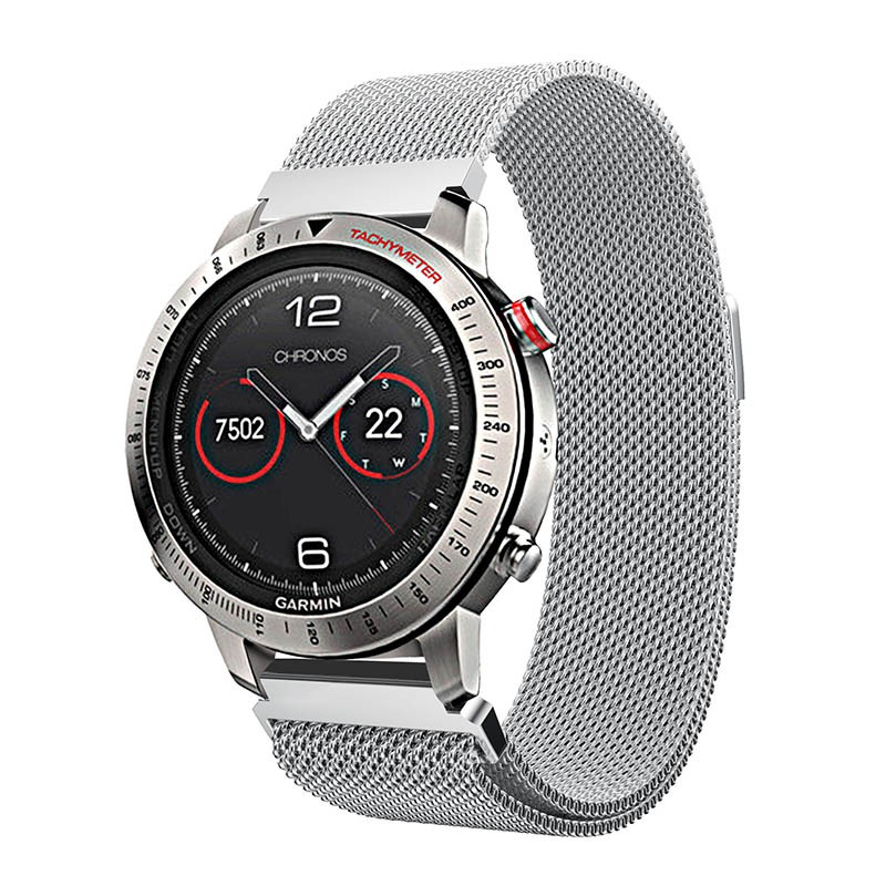 Dây Đeo Inox Milanese 22mm Cho Đồng Hồ Thông Minh Samsung S3 Frontier / Huami Amazfit Sport 3 / Gt