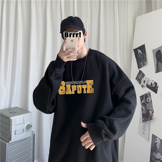 Áo sweater in chữ độc đáo phong cách Hàn Quốc 2021